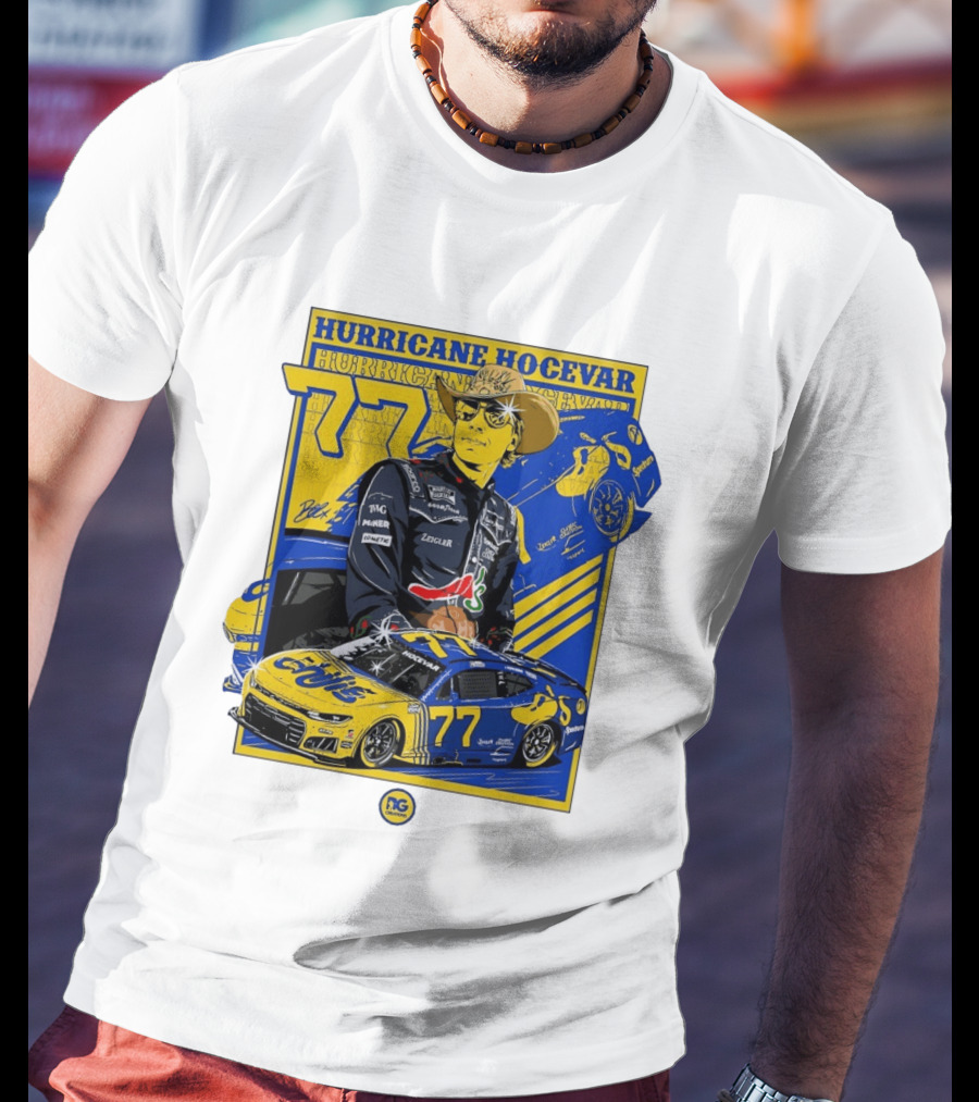Hurricane Hocevar 77 Chili's Spire Motorsports NASCAR Chevrolet Carson Hocevar T-Shirt