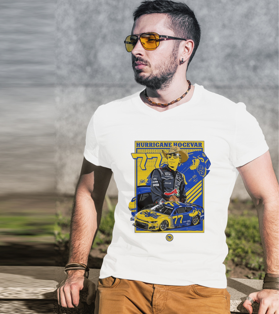 Hurricane Hocevar 77 Chili's Spire Motorsports NASCAR Chevrolet Carson Hocevar T-Shirt