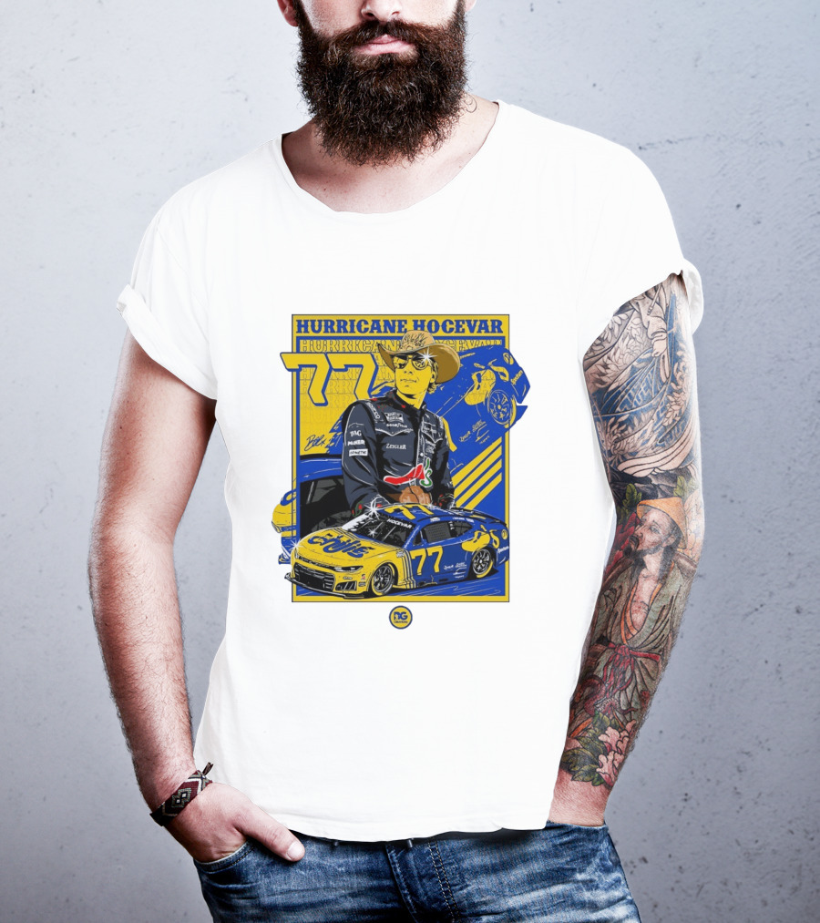 Hurricane Hocevar 77 Chili's Spire Motorsports NASCAR Chevrolet Carson Hocevar T-Shirt
