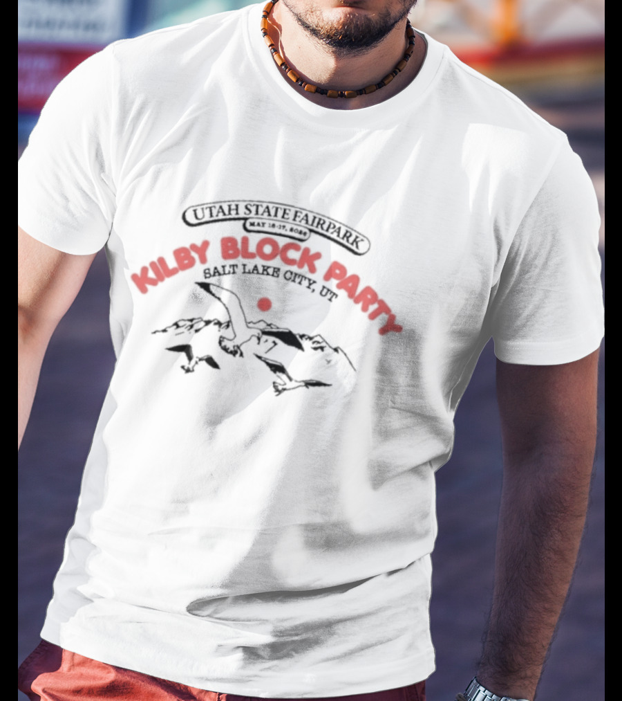 Kilby Block Party May 16 17 2026 Salt Lake City UT Desert Vibe Event T-Shirt