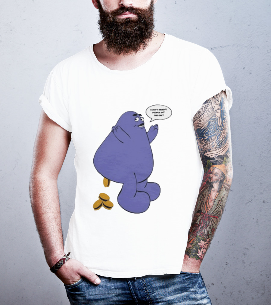 Rare AKOMPLICE GRIMACE I Can't Believe People Eat This T-Shirt