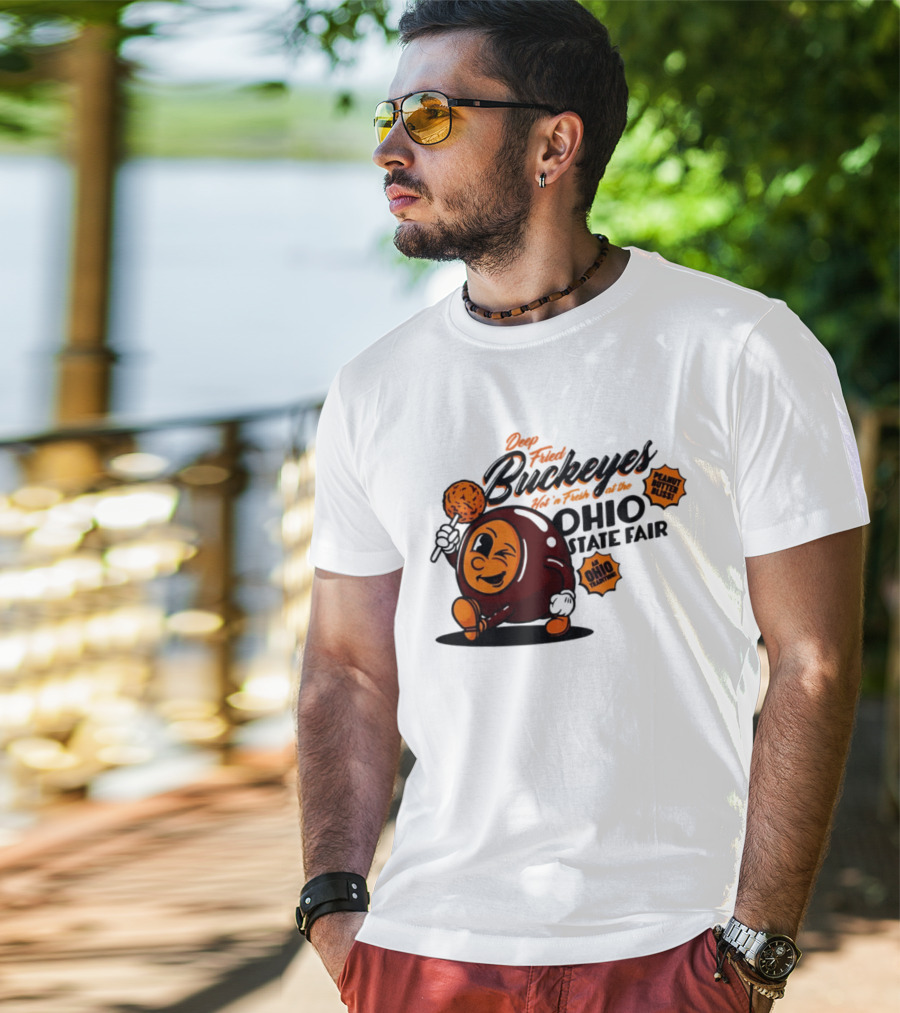 Ohio State Fair Deep Fried Buckeyes Hot'n Fresh Peanut Butter Bliss T-Shirt