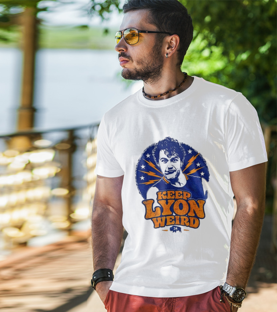 Keep Lyon Weird Alex Lyon Buffalo Sabres NHL 2026 T-Shirt