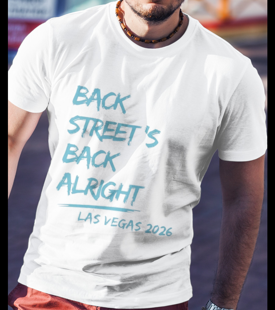 Backstreet's Back Alright Las Vegas 2026 T-Shirt