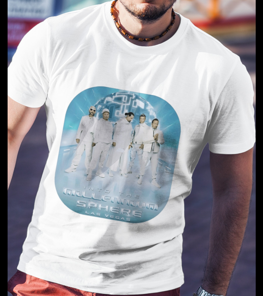 Backstreet Boys Into The Millennium Sphere Las Vegas 2026 T-Shirt