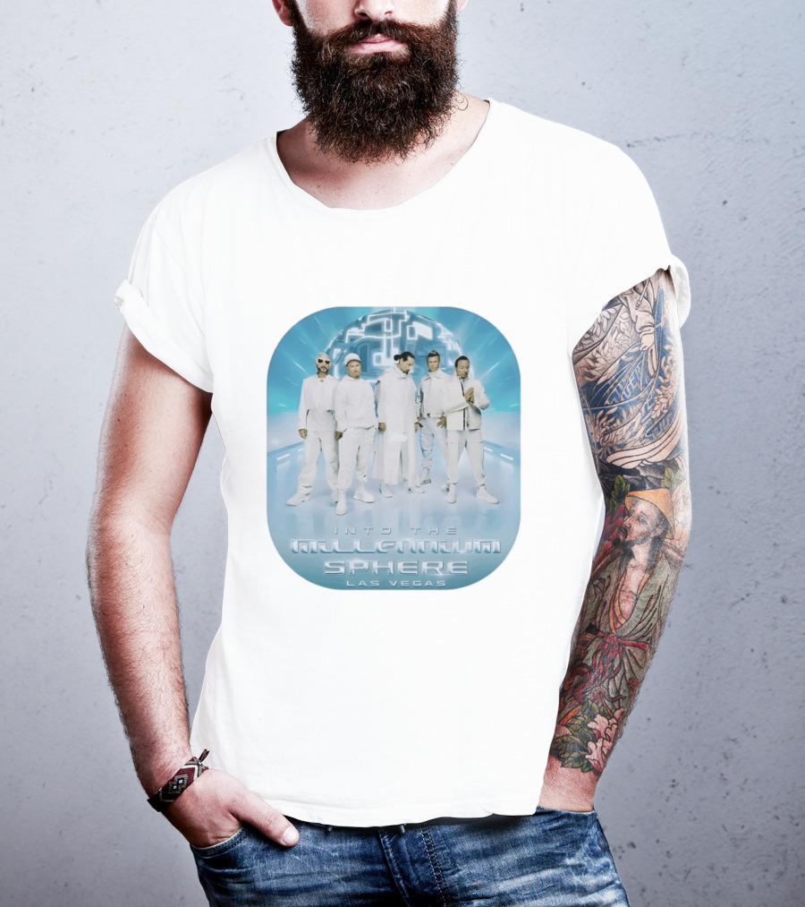 Backstreet Boys Into The Millennium Sphere Las Vegas 2026 T-Shirt