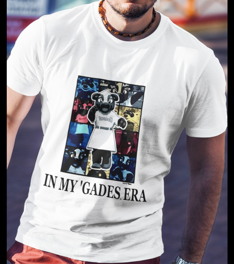 Hudson Valley Renegades Mascot Pop Art In My 'Gades Era T-Shirt