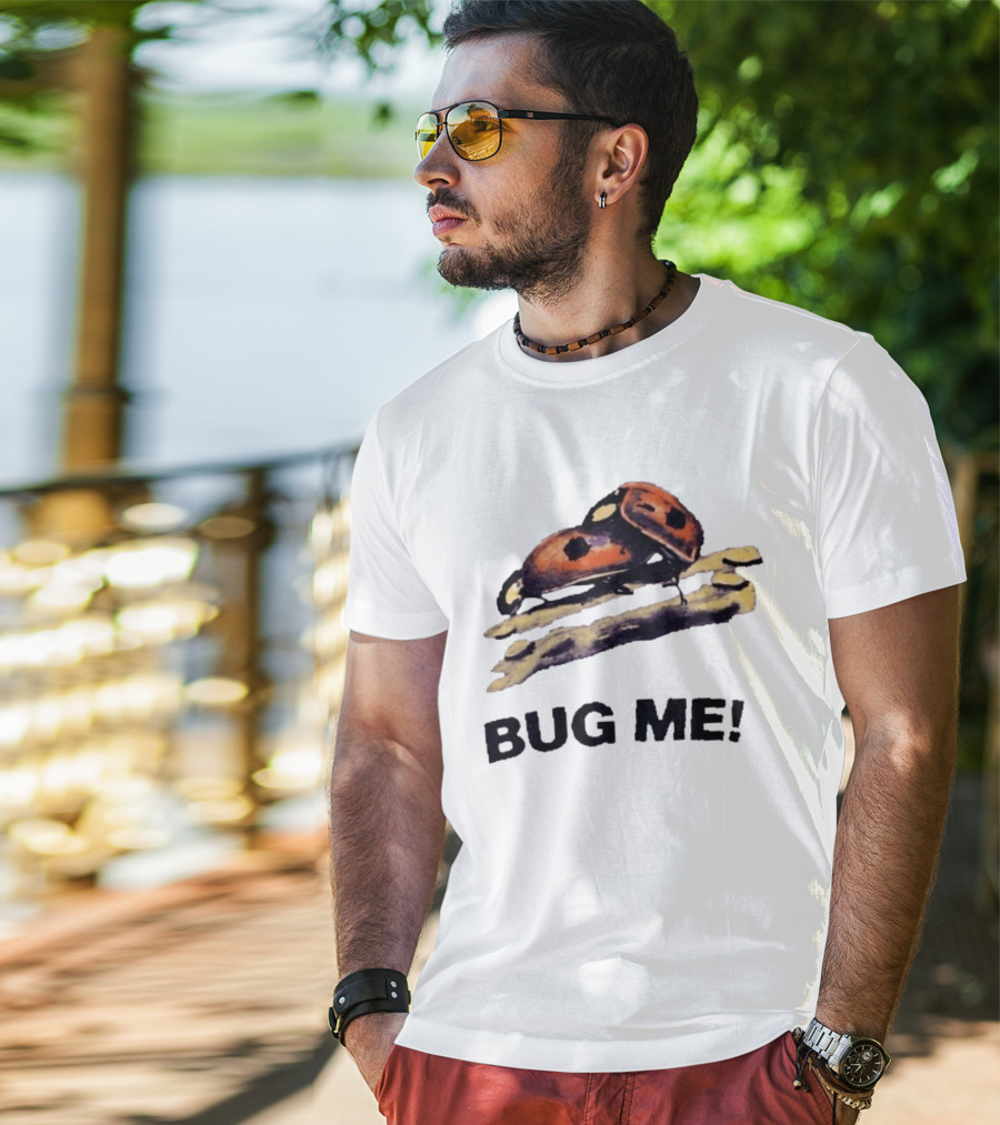 Justin Bieber Bug Me At Architecture Cafe Los Angeles 2026 Ladybug T-Shirt