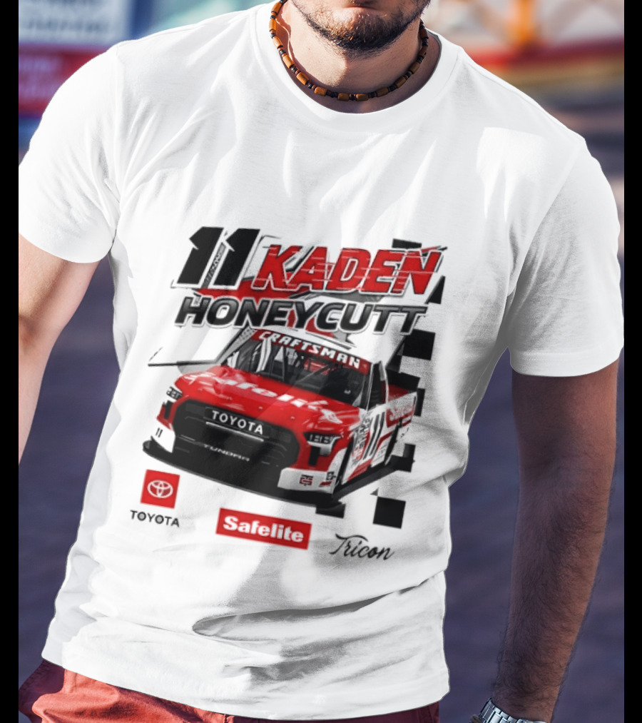 Kaden Honeycutt 11 Toyota Tundra TRICON Garage Racing Team T-Shirt