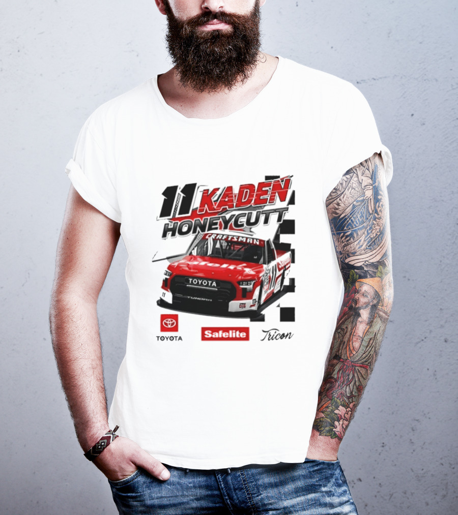 Kaden Honeycutt 11 Toyota Tundra TRICON Garage Racing Team T-Shirt