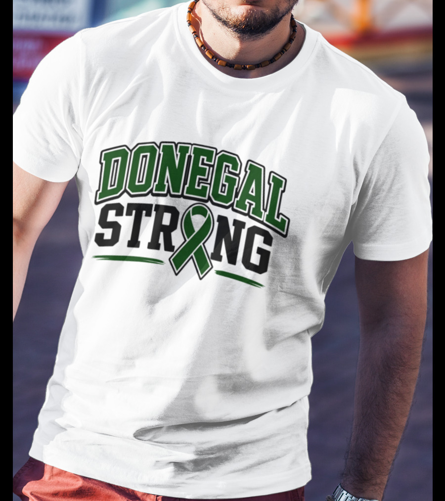 Donegal Strong 2026 Support Awareness Green Ribbon T-Shirt