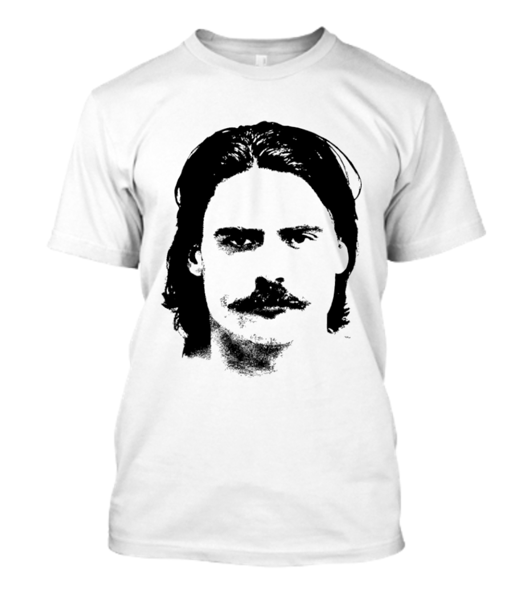 Free Chud Big Head Black And White Face T-Shirt