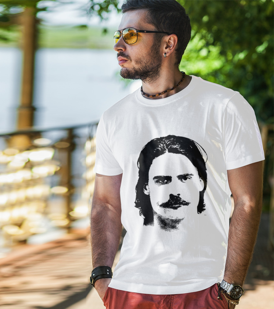 Free Chud Big Head Black And White Face T-Shirt