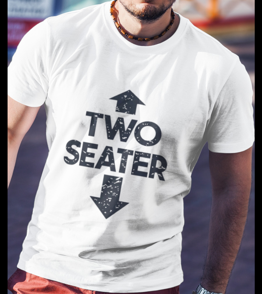 Two Seater Arrows Up Down T-Shirt