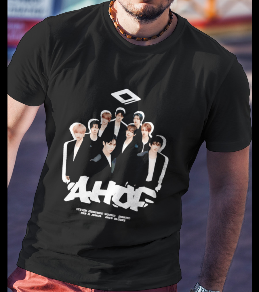 AHOF Steven Jeongwoo Woongki Shuaibo Han Jl Juwon Chihen Daisuke T-Shirt