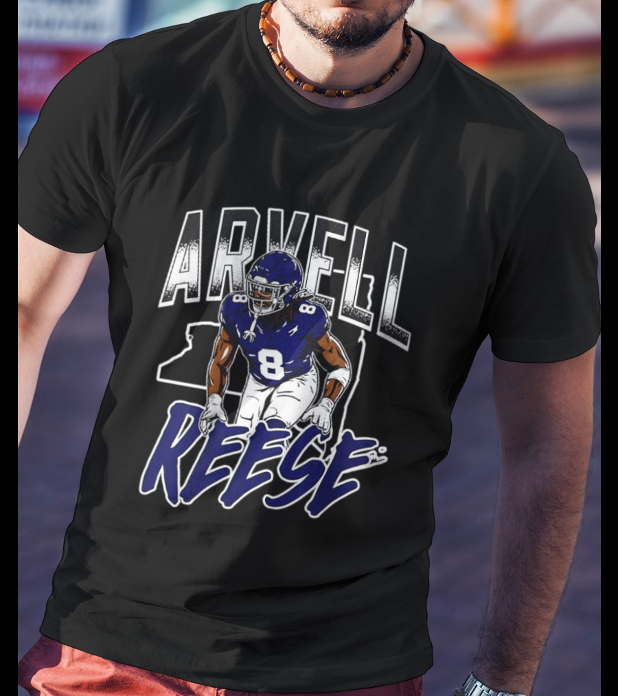 Arvell Reese New York Giants Football 2026 T-Shirt
