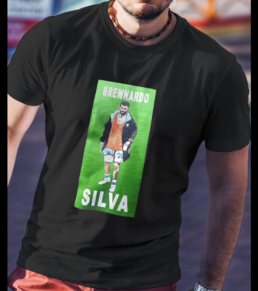 Brewnardo Silva Bernardo Silva Manchester City Football Star T-Shirt