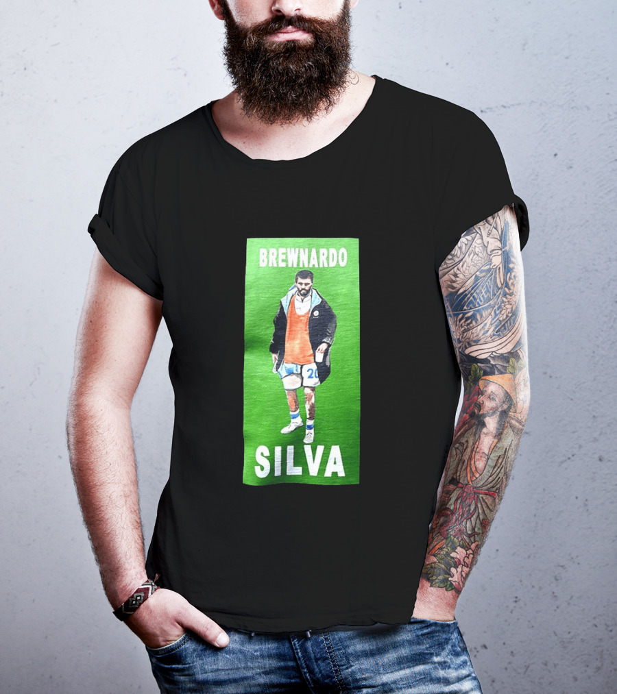 Brewnardo Silva Bernardo Silva Manchester City Football Star T-Shirt