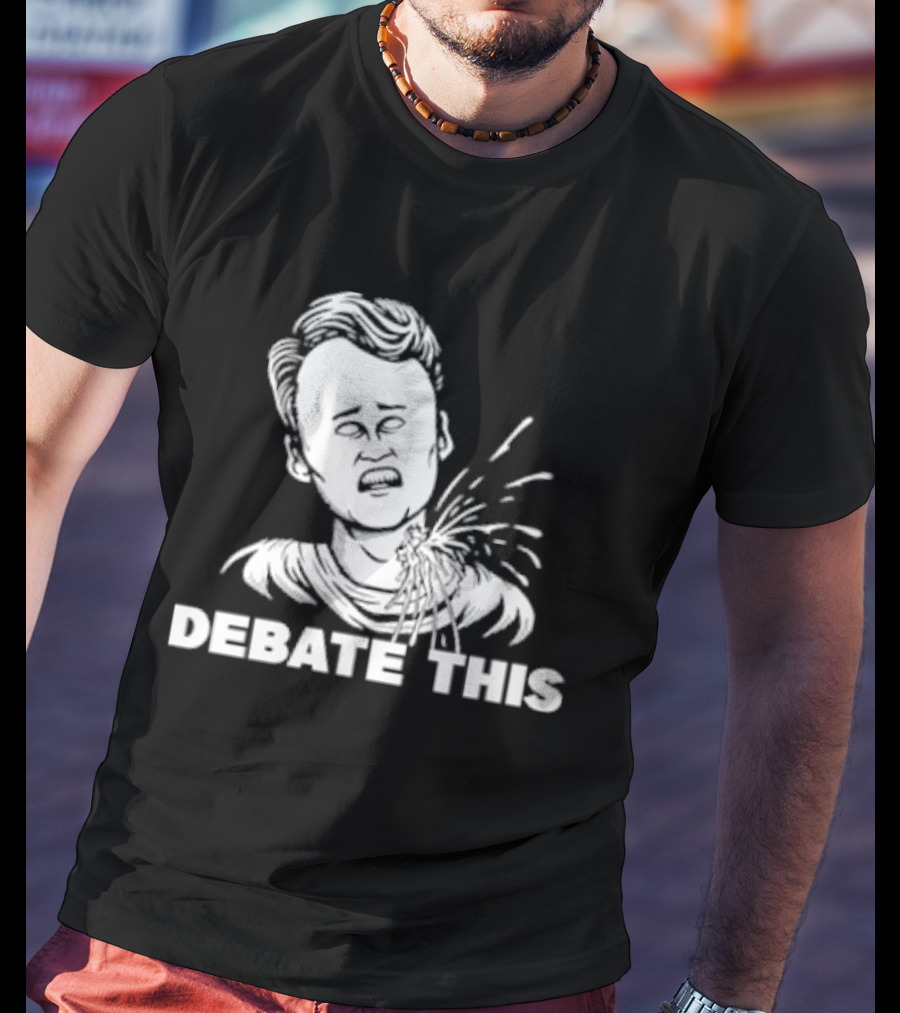 Charlie Kirk Debate This Explosion Head T-Shirt