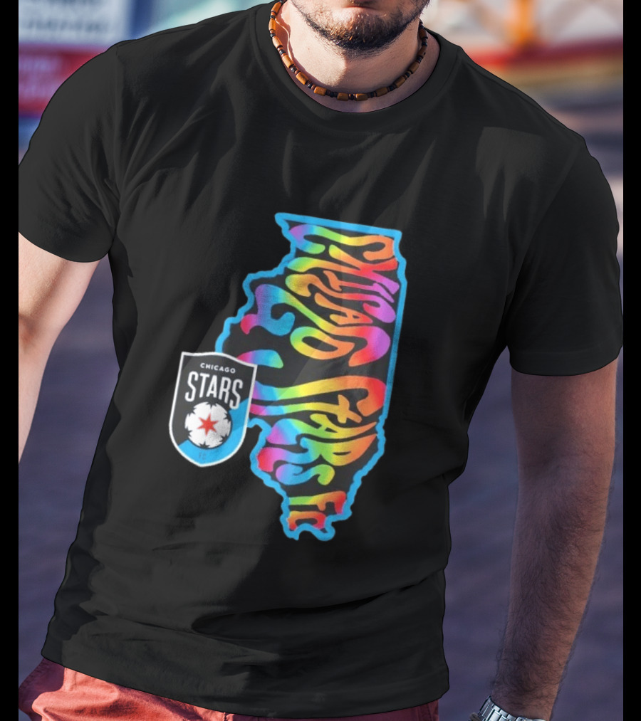 Chicago Stars FC Pride State Groove T-Shirt