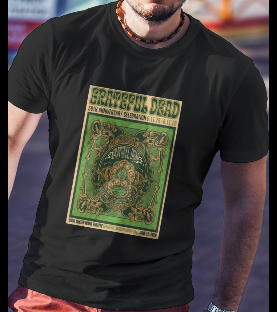 Grateful Dead 50th Anniversary Celebration Boston June 11 2026 T-Shirt