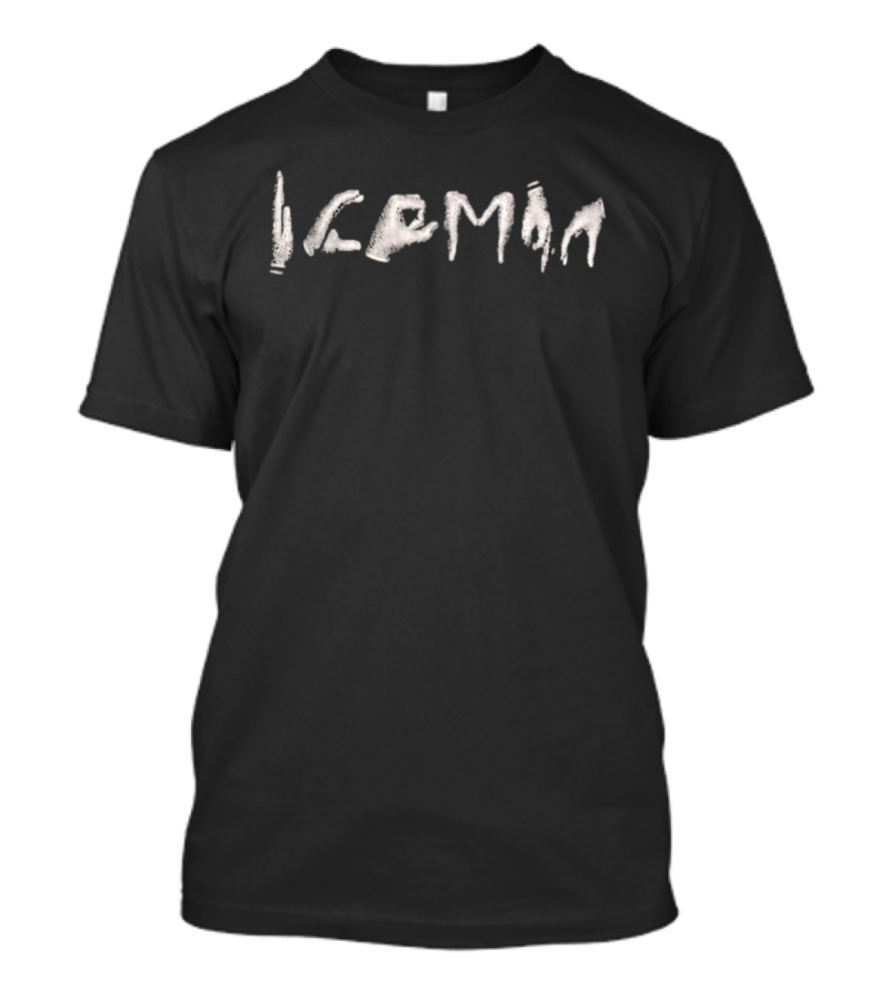 Drake Iceman Crystal Embellished Gloves T-Shirt