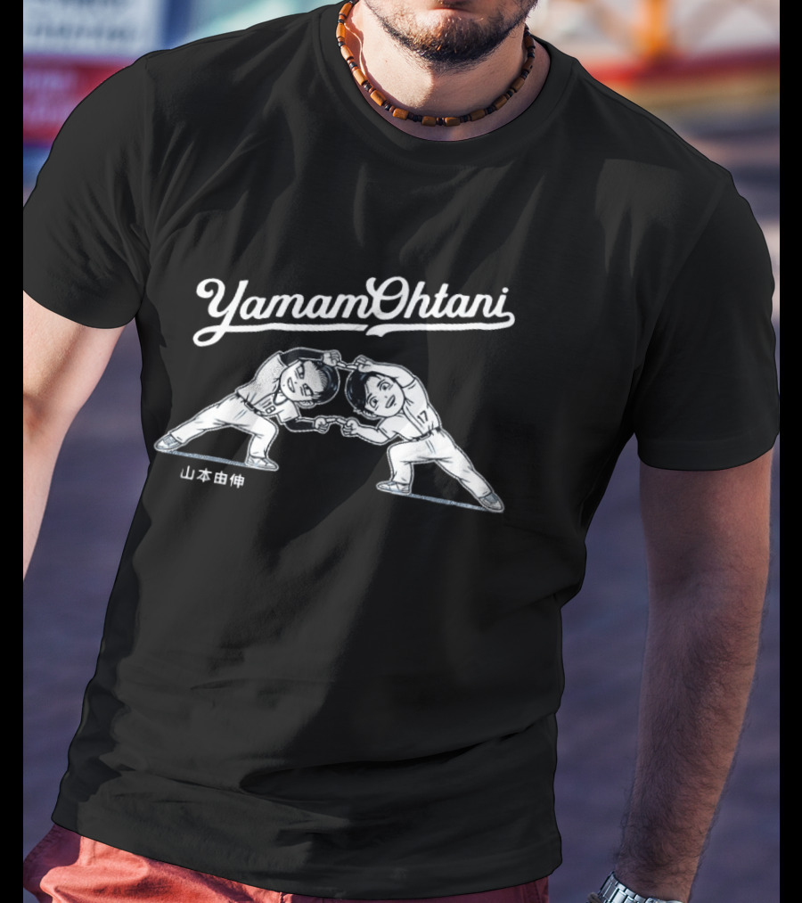 YamamOhtani Fusion Baseball Duo With 18 And 17 Numbers T-Shirt