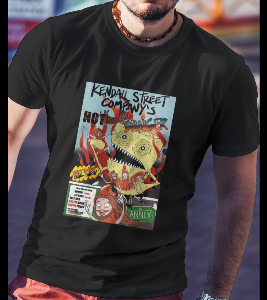 Kendall Street Company Hot Dog Banger The Annex Norfolk VA July 3 2026 Eating Contest T-Shirt