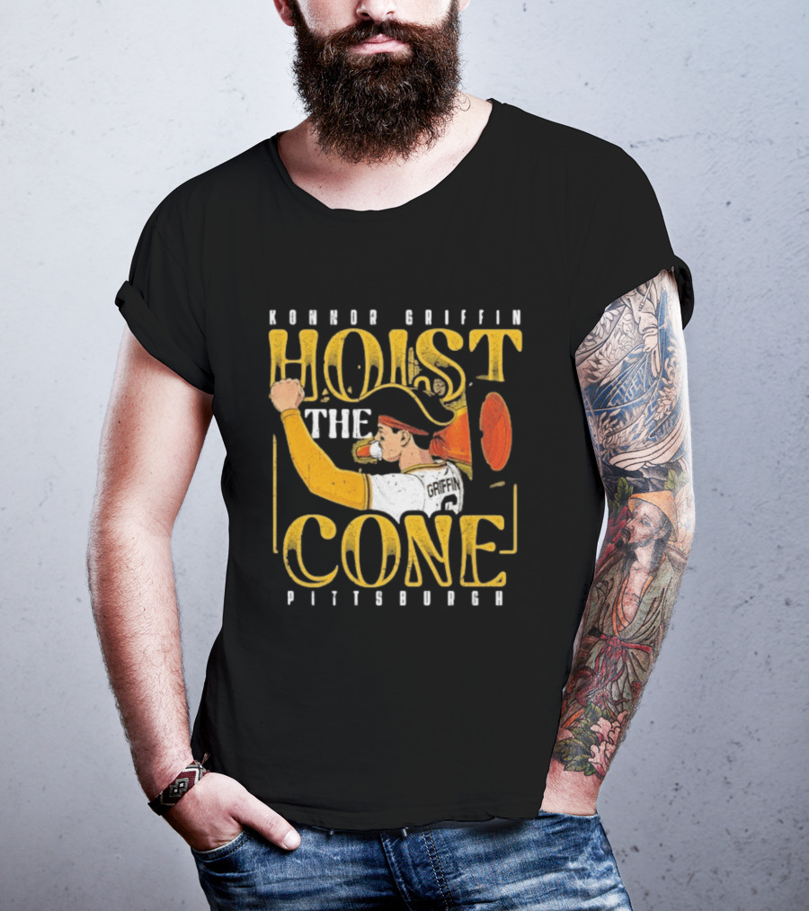 Konnor Griffin Hoist The Cone Pittsburgh T-Shirt