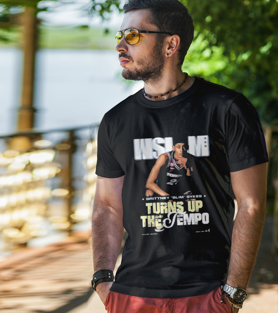 Slam 262 Brittney Slim Sykes Turns Up The Tempo T-Shirt