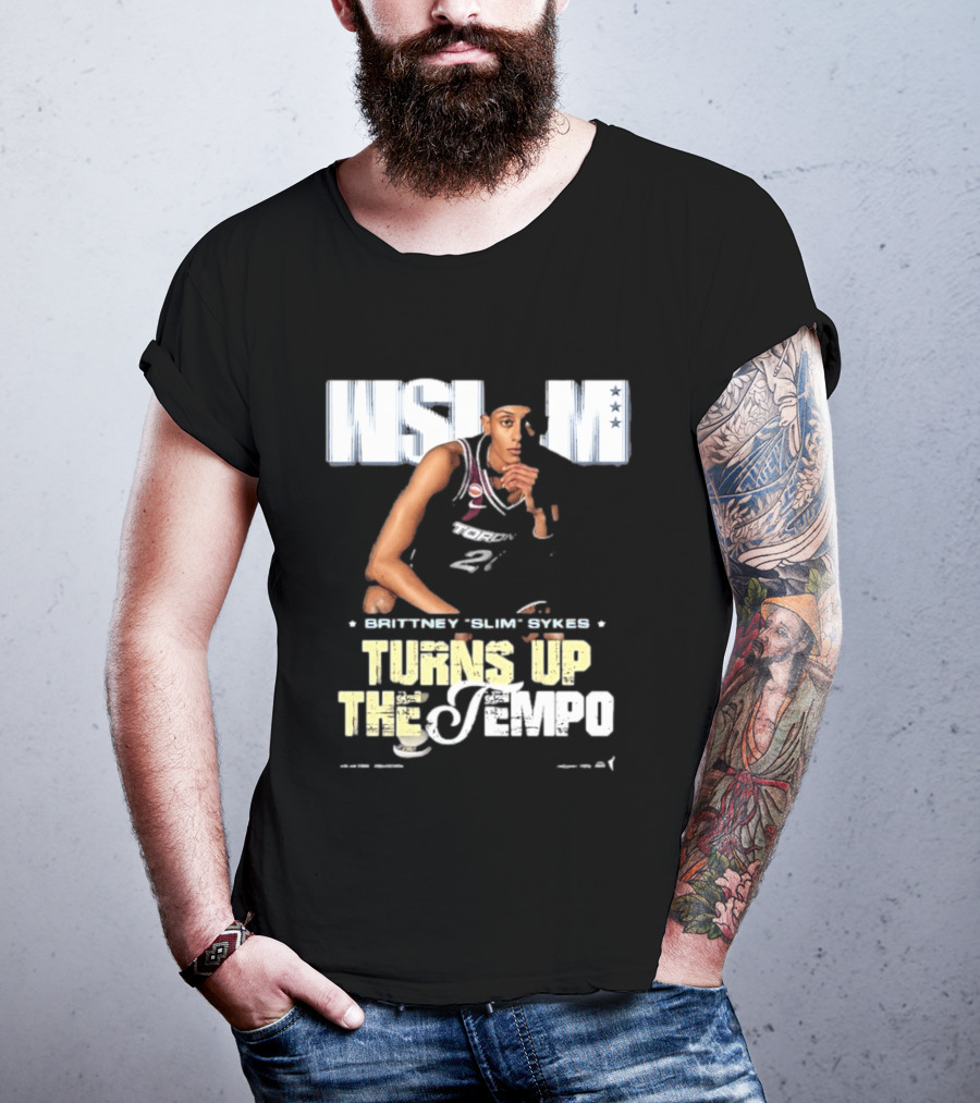 Slam 262 Brittney Slim Sykes Turns Up The Tempo T-Shirt