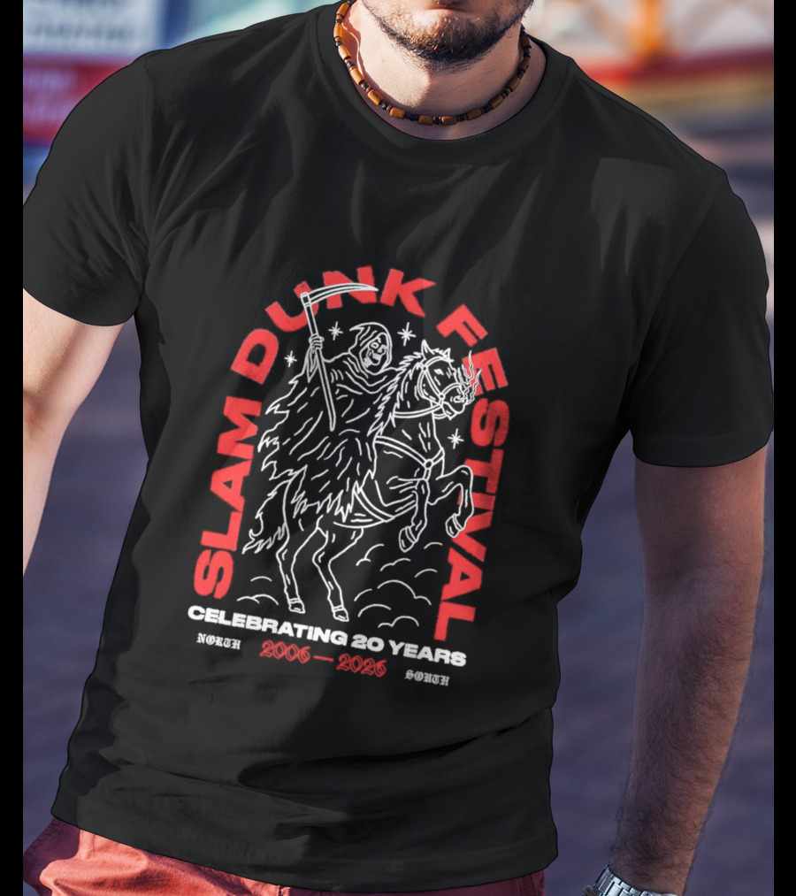 Slam Dunk Festival Celebrating 20 Years 2005 2025 Year Of The Horse T-Shirt