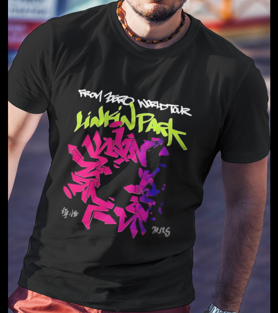 Linkin Park From Zero World Tour 2026 Graffiti T-Shirt