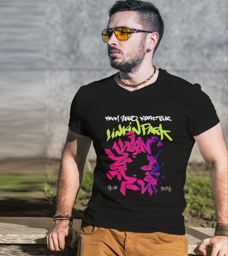 Linkin Park From Zero World Tour 2026 Graffiti T-Shirt
