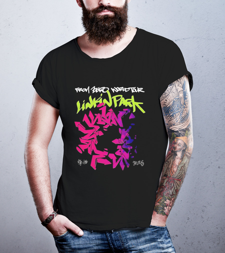 Linkin Park From Zero World Tour 2026 Graffiti T-Shirt
