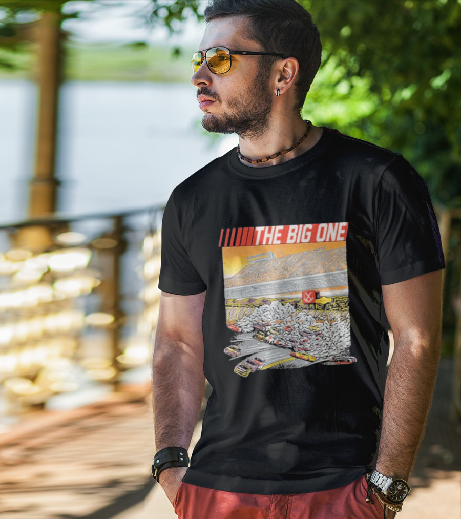 The Big One Old Brook NASCAR Racing Scene T-Shirt