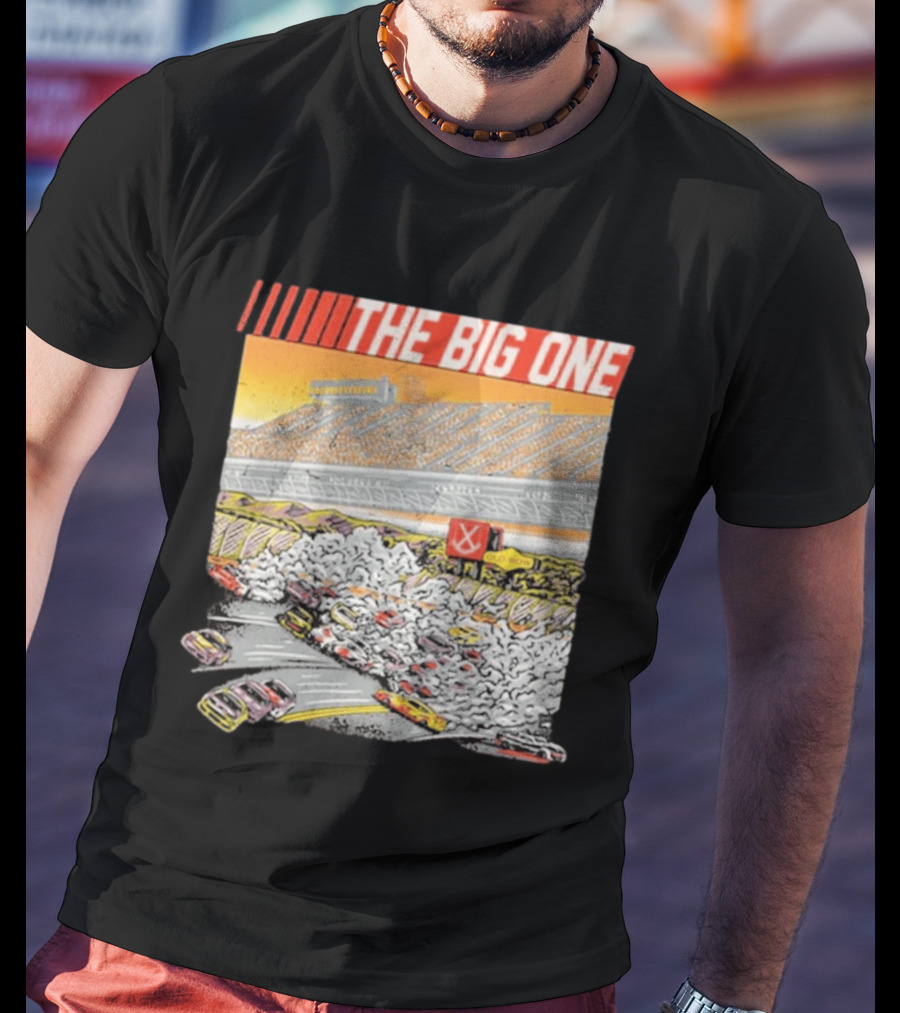 The Big One Old Brook NASCAR Racing Scene T-Shirt