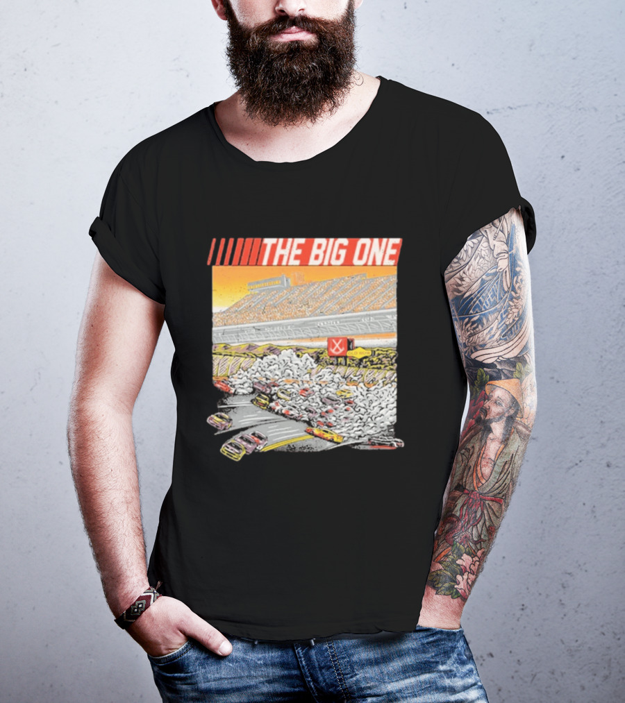 The Big One Old Brook NASCAR Racing Scene T-Shirt