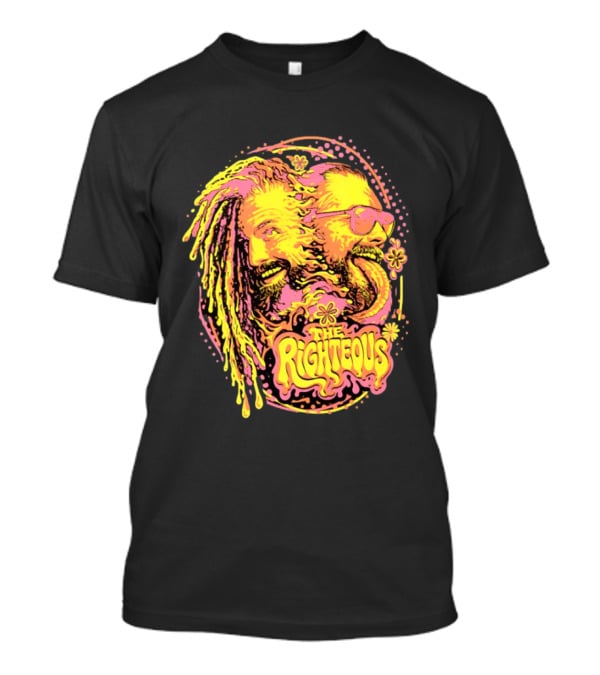 The Righteous Psychedelic Neon Fusion T-Shirt