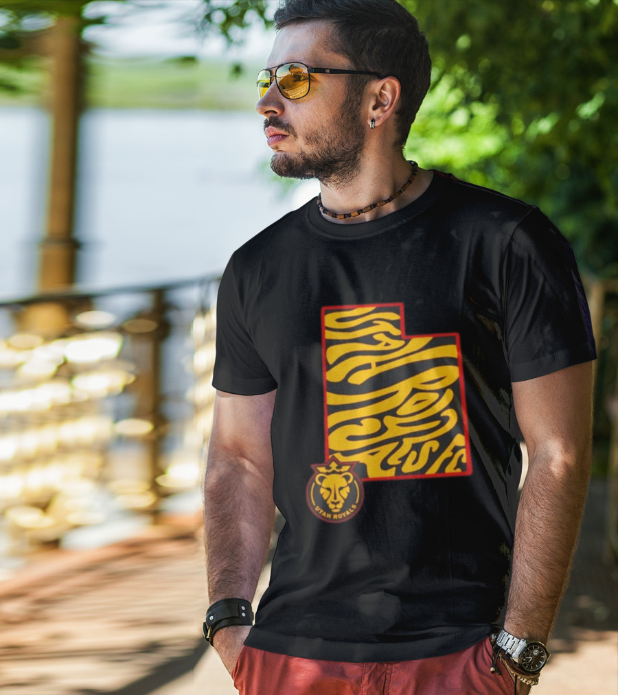 Utah Royals FC Groovy State Lion T-Shirt