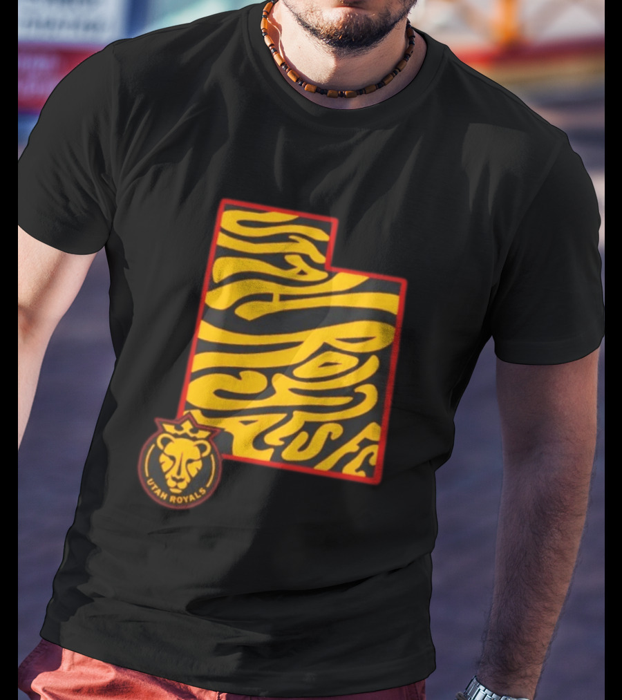 Utah Royals FC Groovy State Lion T-Shirt