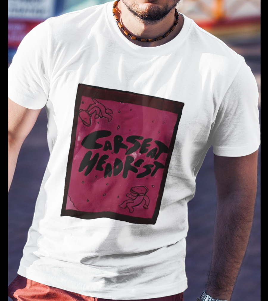 Car Seat Headrest Pink Alien T-Shirt