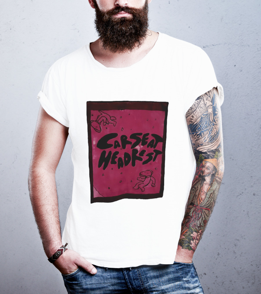 Car Seat Headrest Pink Alien T-Shirt