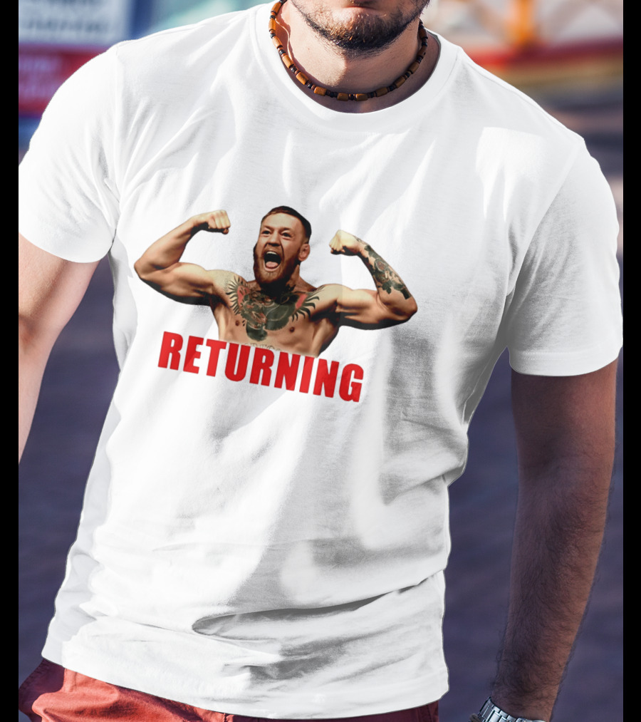 Returning Conor McGregor 2026 UFC Champion T-Shirt