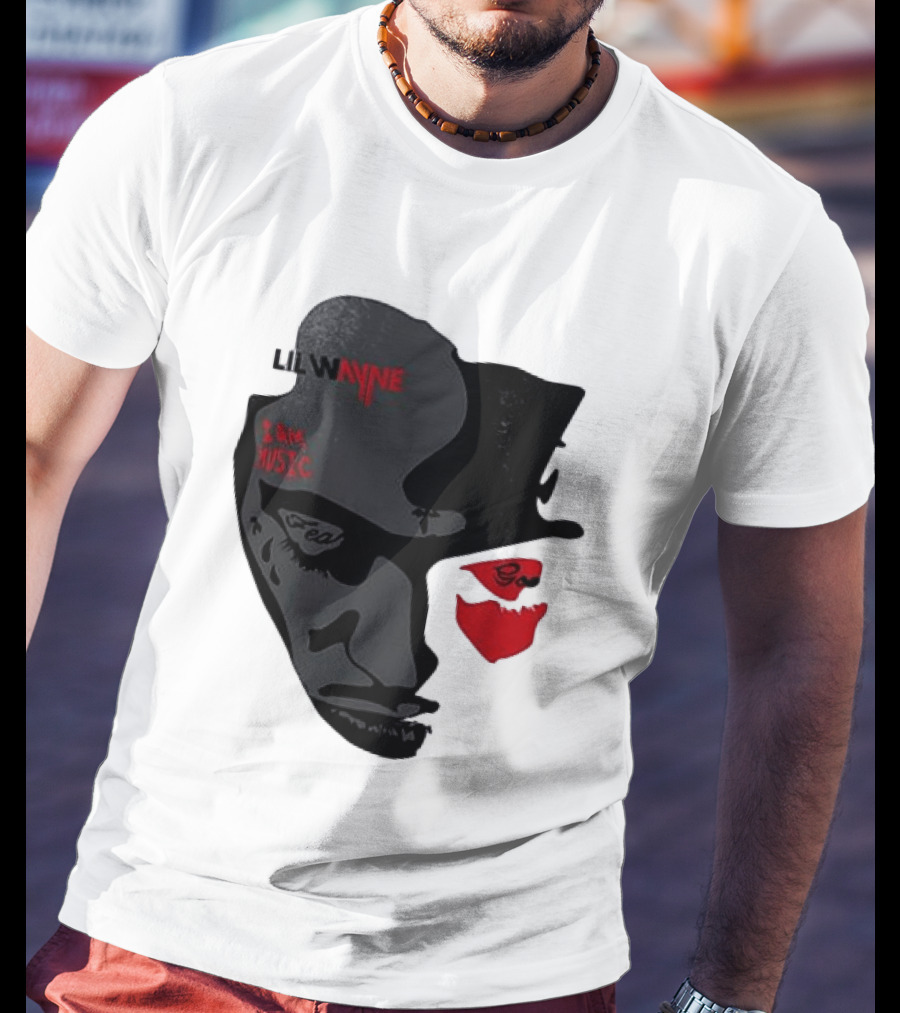 Lil Wayne I Am Music Sorry 4 The Wait Face T-Shirt
