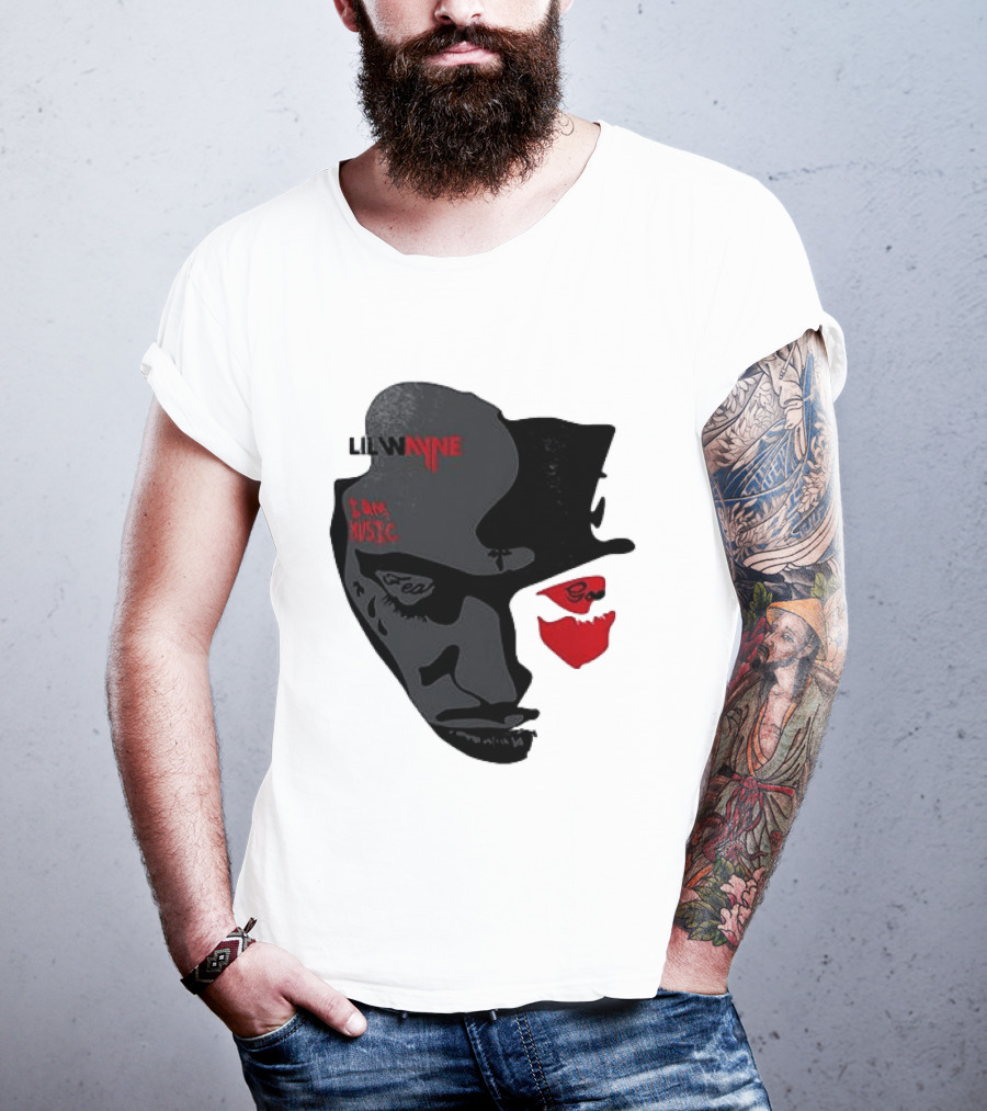 Lil Wayne I Am Music Sorry 4 The Wait Face T-Shirt
