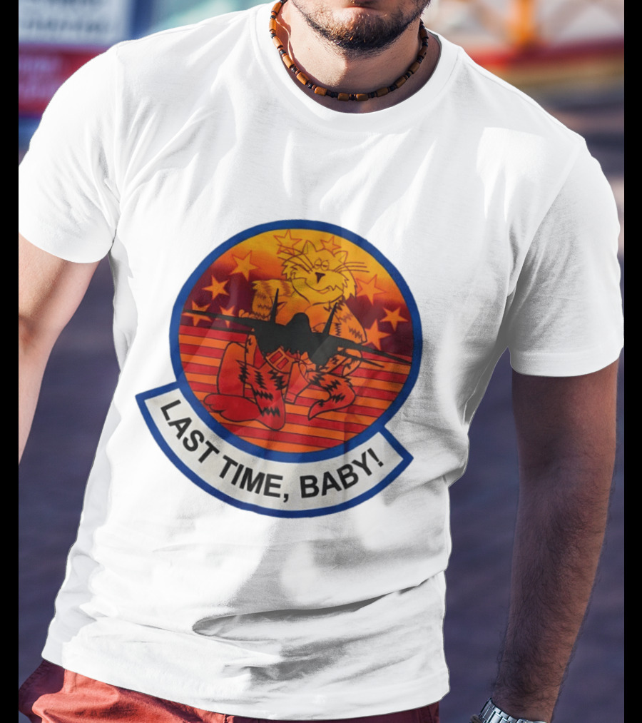 Tiger Last Time Baby Sunset Stars T-Shirt