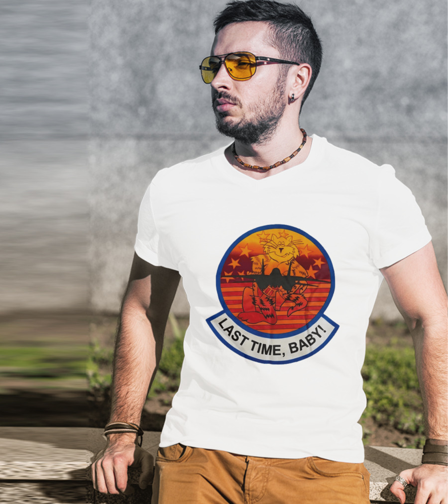 Tiger Last Time Baby Sunset Stars T-Shirt