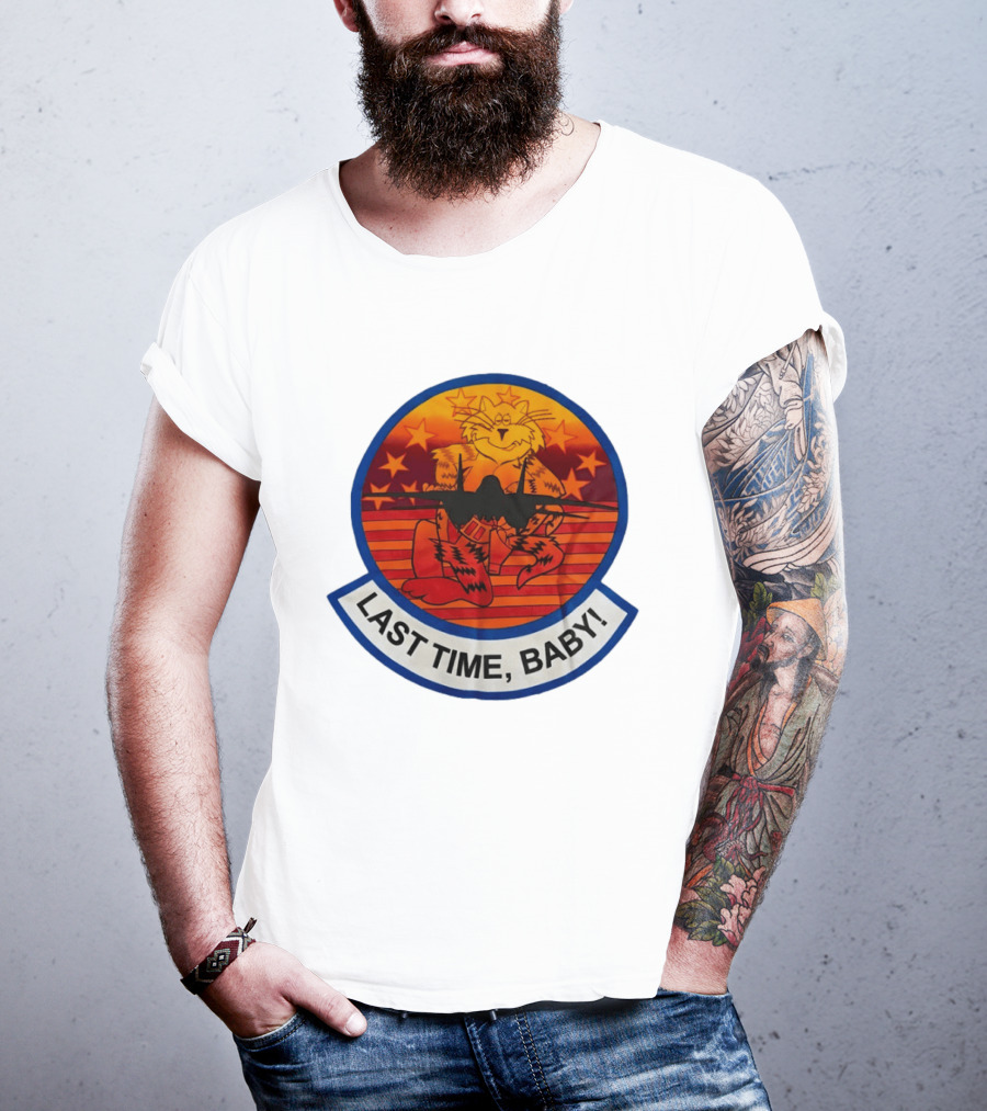 Tiger Last Time Baby Sunset Stars T-Shirt