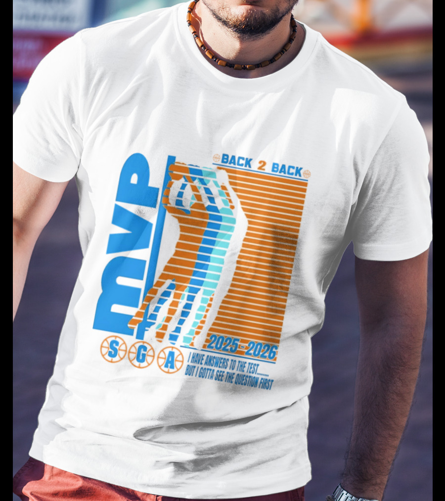 MVP Back 2 Back 2025 2026 SGA T-Shirt